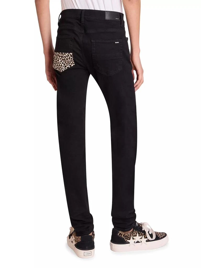 AMIRI Leopard Mx1 Skinny Jeans 5