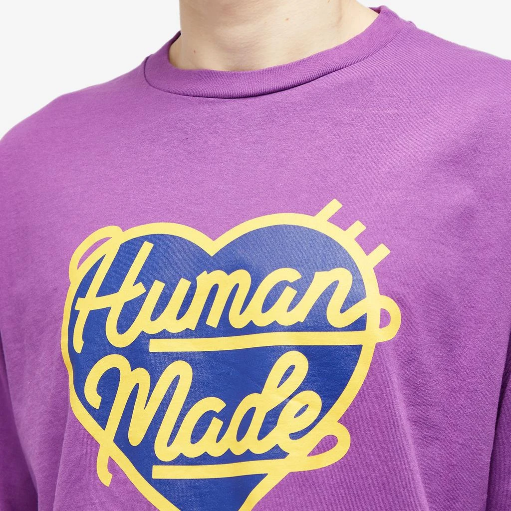 Human Made Human Made Long Sleeve Large Heart T-Shirt 5