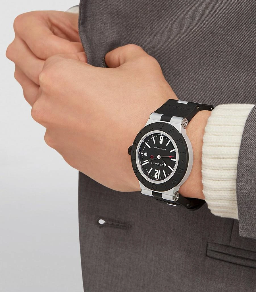 BVLGARI BVLGARI Aluminium Titanium Watch 40mm 4