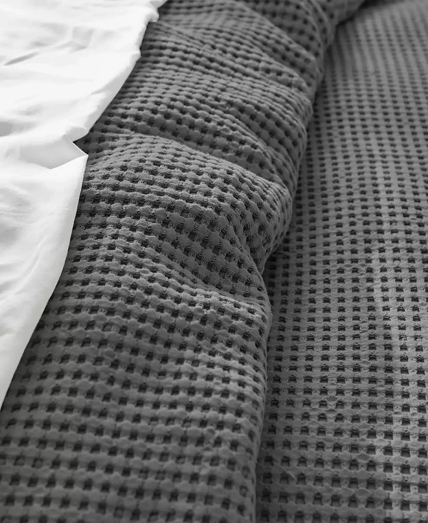 Levtex Mills Waffle Textured 3-Pc. Duvet Cover Set 3