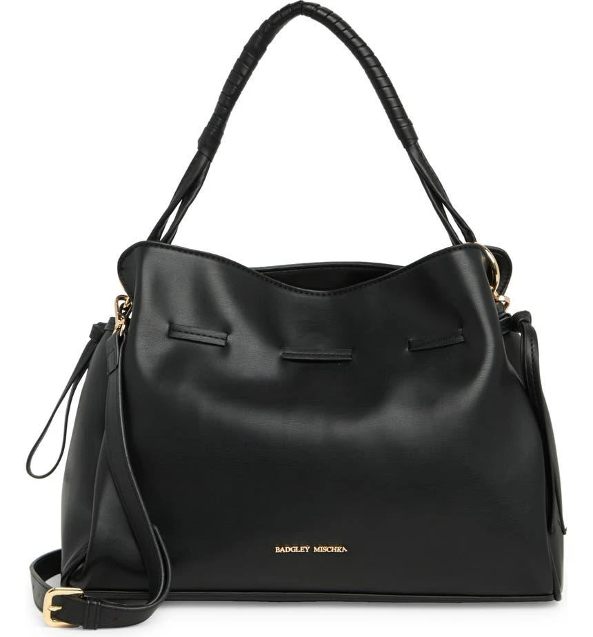 Badgley Mischka Soft Bucket Bag 1