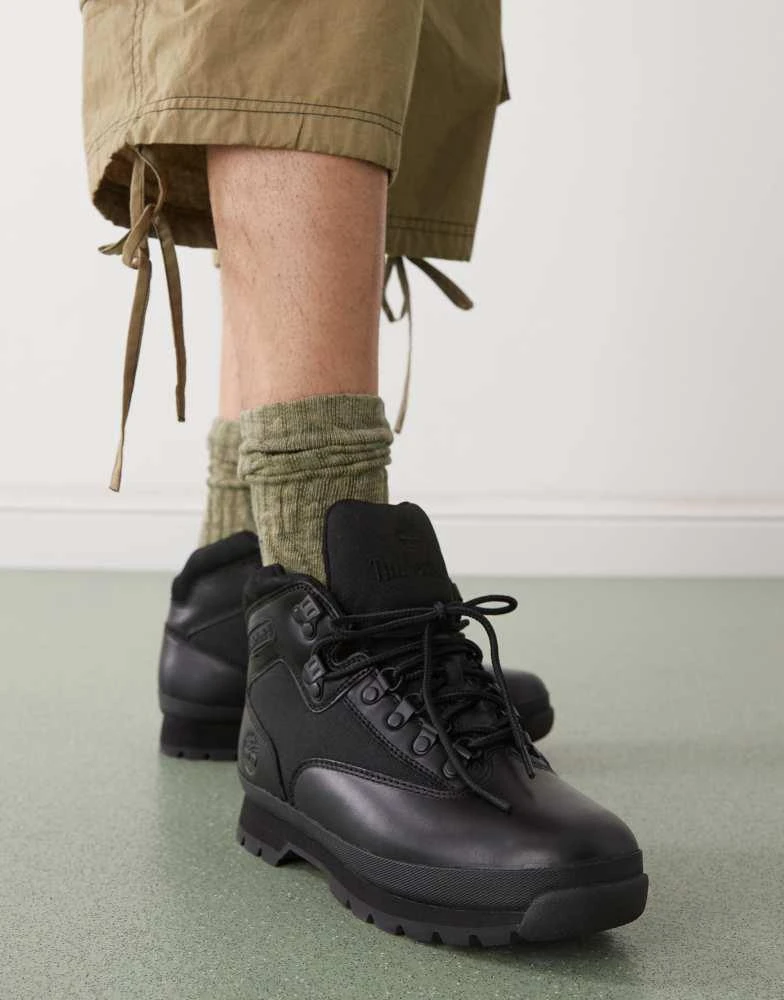 Timberland Timberland Euro Hiker boot in black nubuck 1