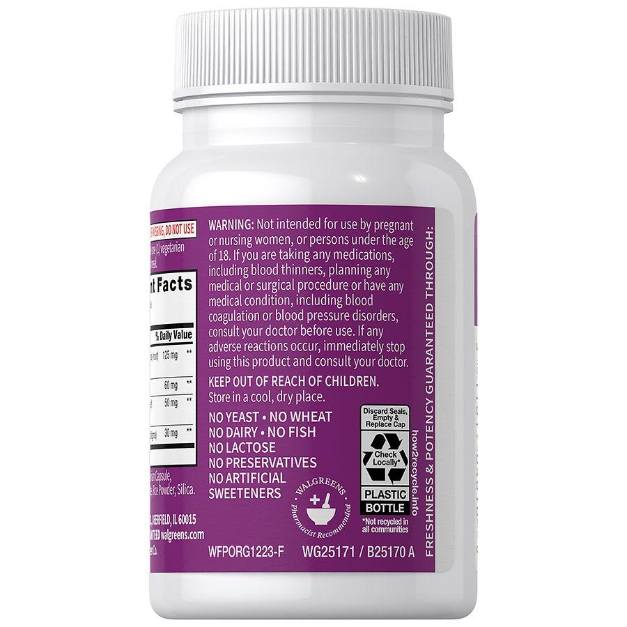 Walgreens Free & Pure Menopause Multi-Symptom Support Capsules