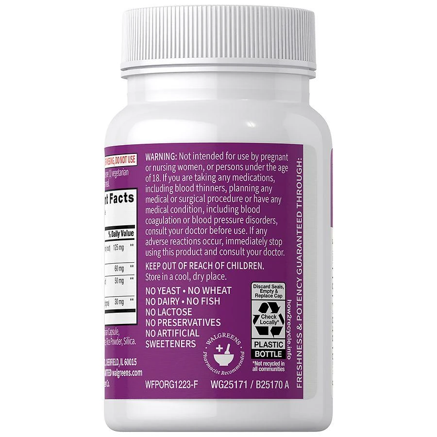 Walgreens Free & Pure Menopause Multi-Symptom Support Capsules 2