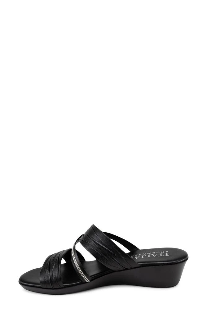 Italian Shoemakers Hollis Wedge Slide Sandal 8