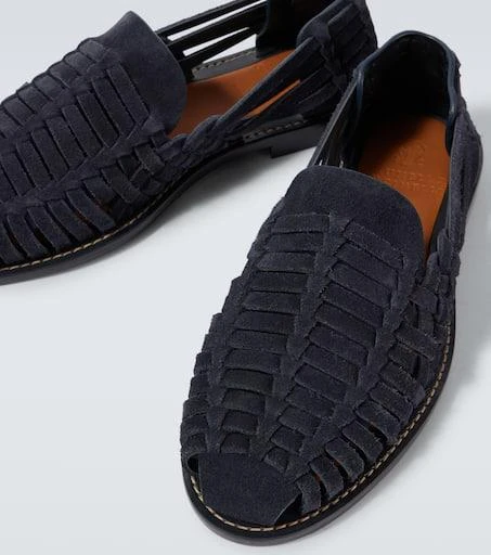 Brunello Cucinelli Woven suede loafers 3