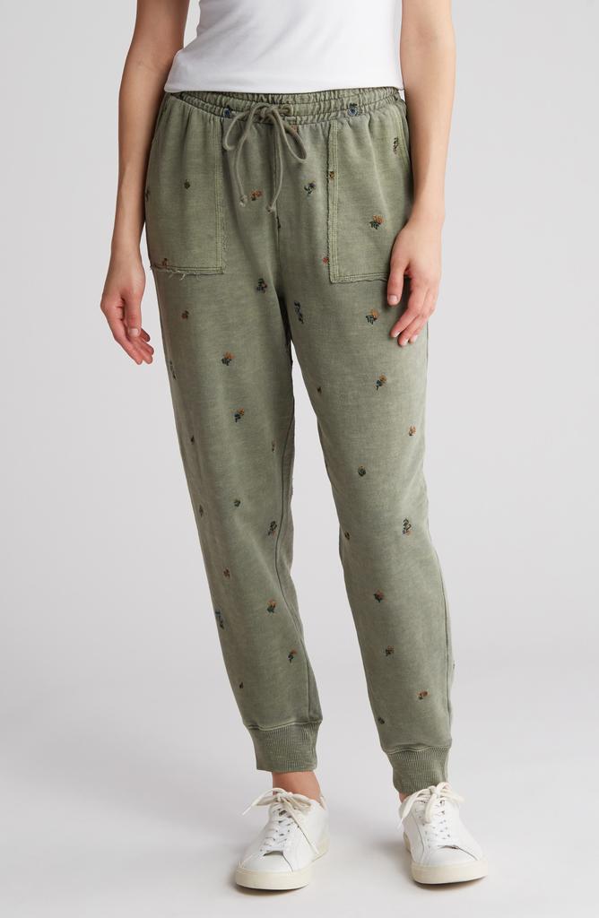 Lucky brand embroidered sweatpants online