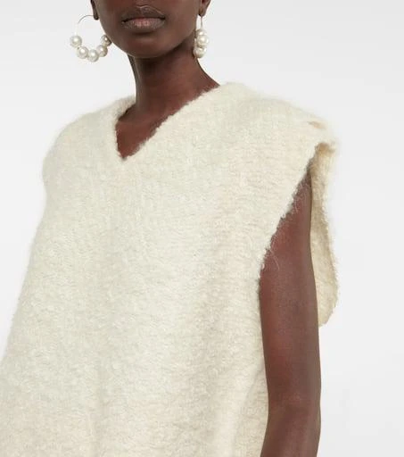 Jil Sander Mohair-blend sweater vest 4