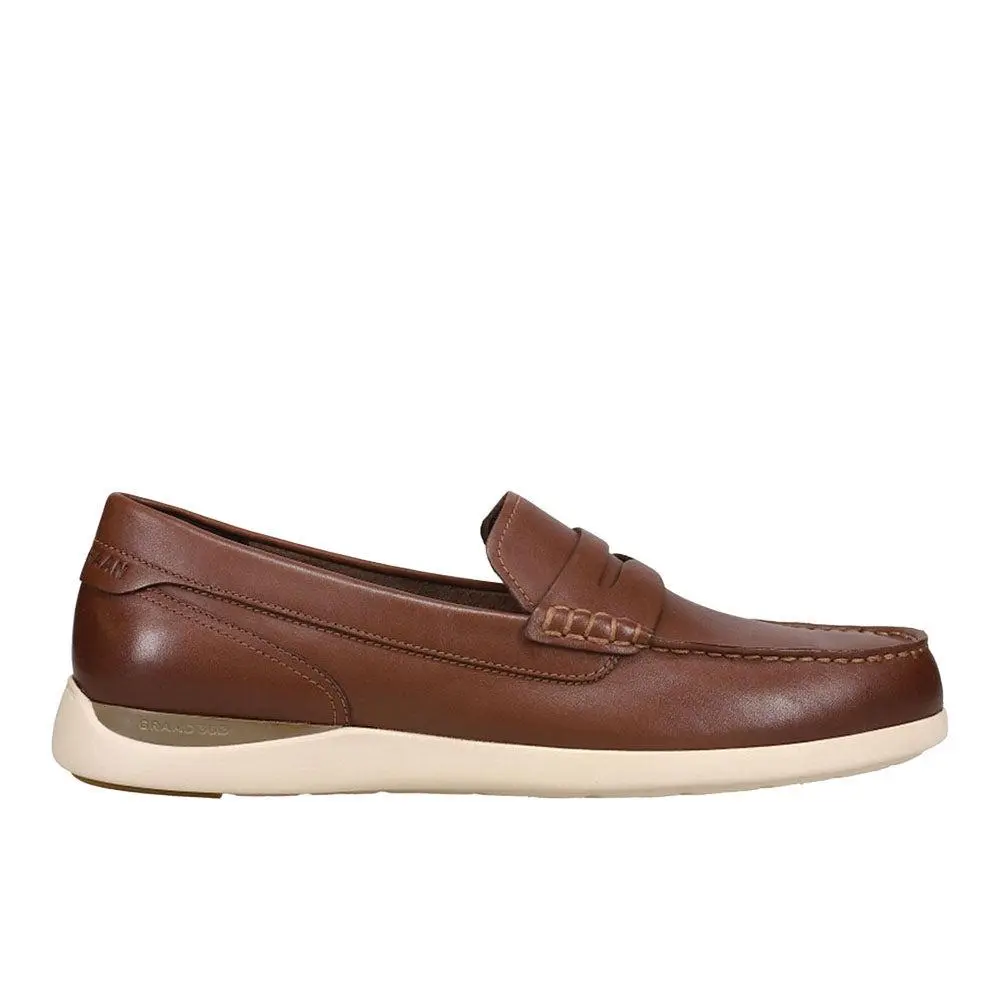 Cole Haan Grand Atlantic Penny Loafer Slip On Moc Toe Dress Shoes