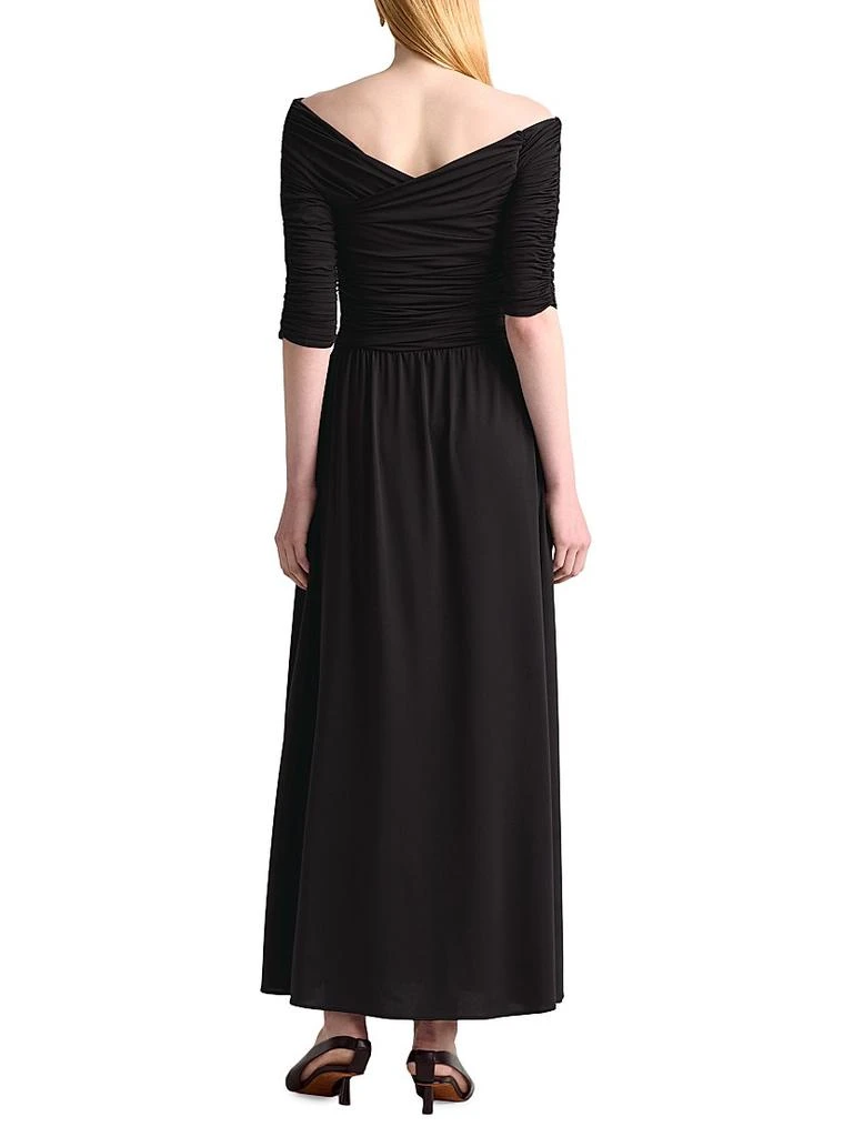 Altuzarra Char Ruched Off-The-Shoulder Maxi Dress 5