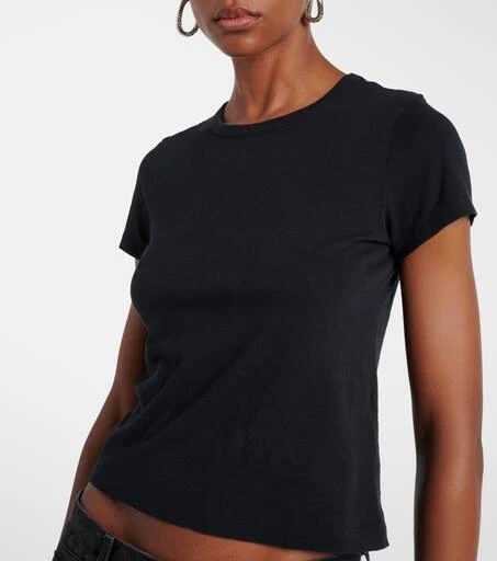 SLVRLAKE Cropped cotton jersey T-shirt 5