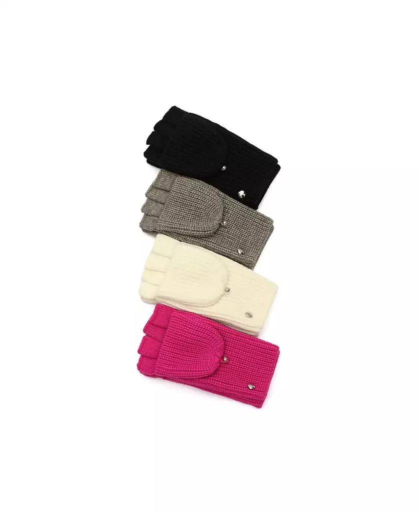 Kate Spade Women's Spade Logo Pop-Top Gloves 5