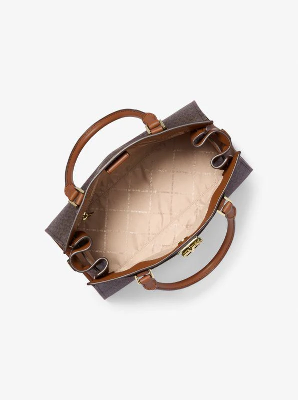 Michael Kors Hamilton Medium Logo Satchel 2