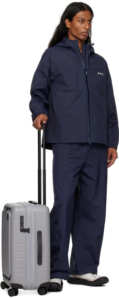 Monos Gray Expandable Carry-On Pro Suitcase 5