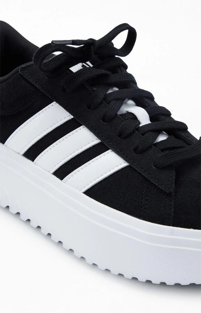 Adidas Women's Black Grand Court Platform Sneakers 6