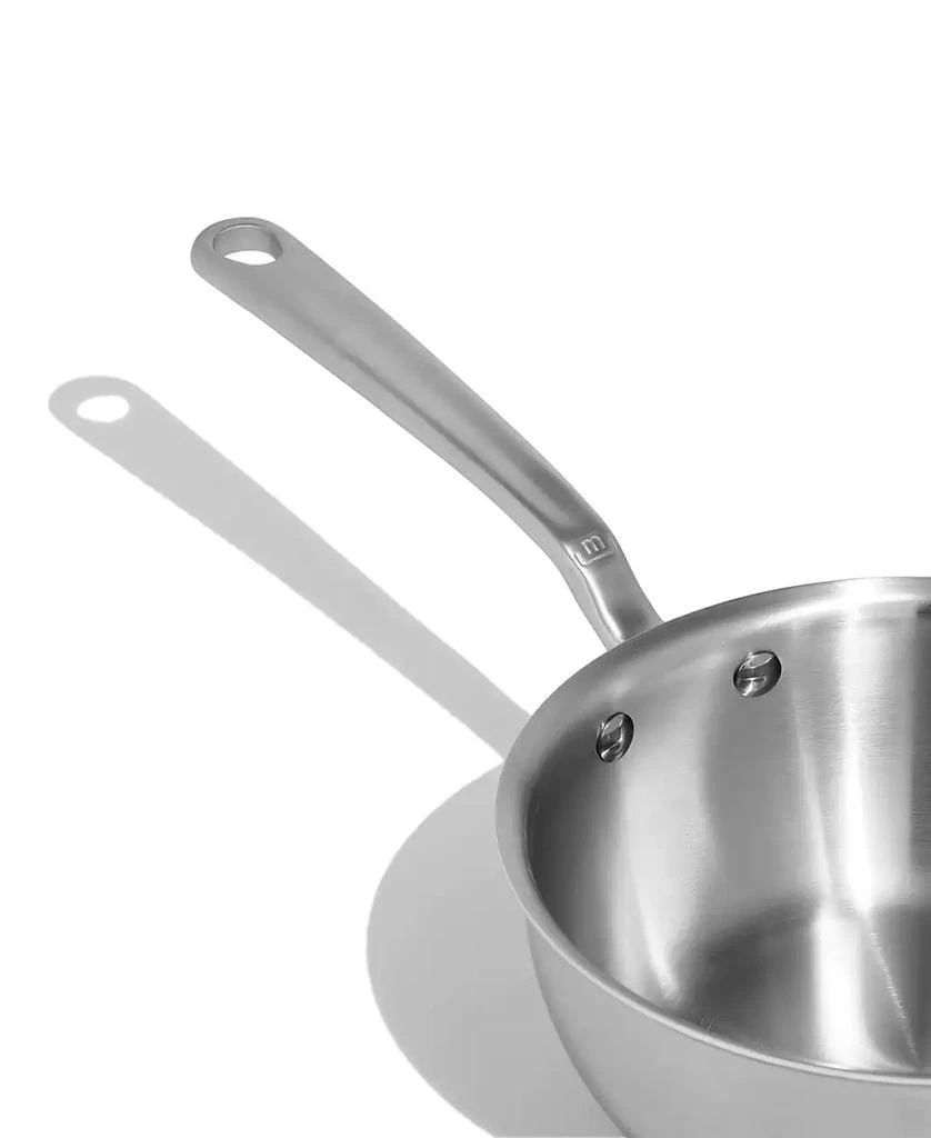 Made In Stainless Steel Clad 2-Quart Saucier with Lid 5