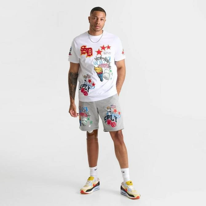 SUPPLY & DEMAND Men's Supply & Demand Reggie Graphic Shorts 3