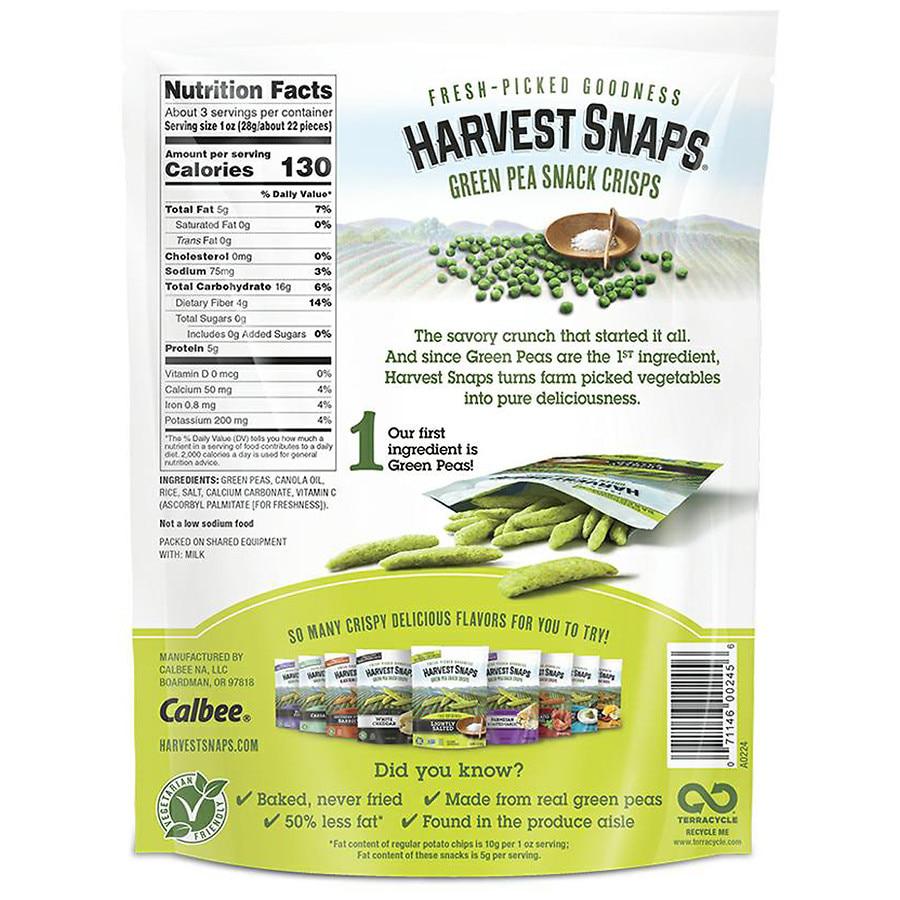 Calbee Baked Green Pea Snack Lightly Salted