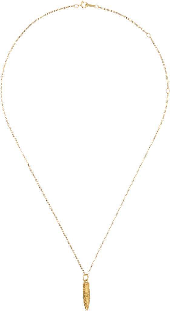 Alighieri Gold 'The Mini Annotator' Necklace
