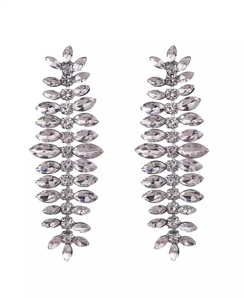 Nicole Miller Marqui Stone with Silver-Tone Drop Earring 1