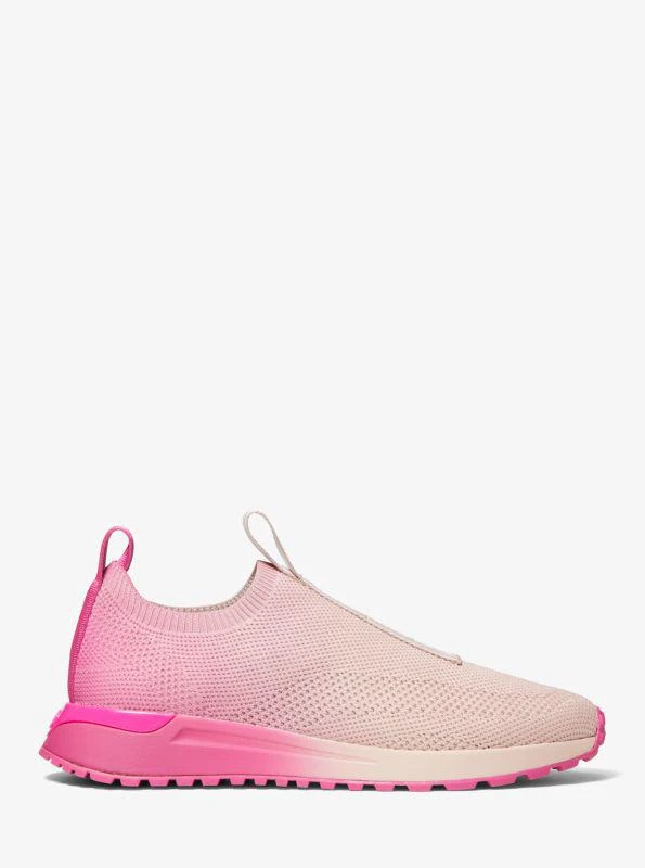 Michael Kors Bodie Logo Tape Ombré Mesh Slip-On Trainer 2