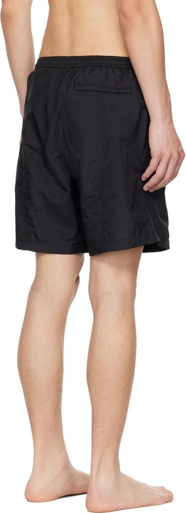 AMI Paris Black Ami de Cœur Swim Shorts 3