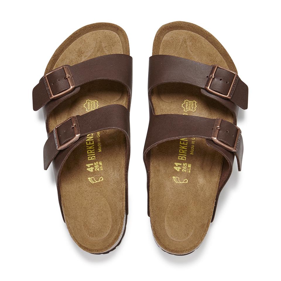 Birkenstock Birkenstock Men's Arizona Double Strap Sandals - Dark Brown
