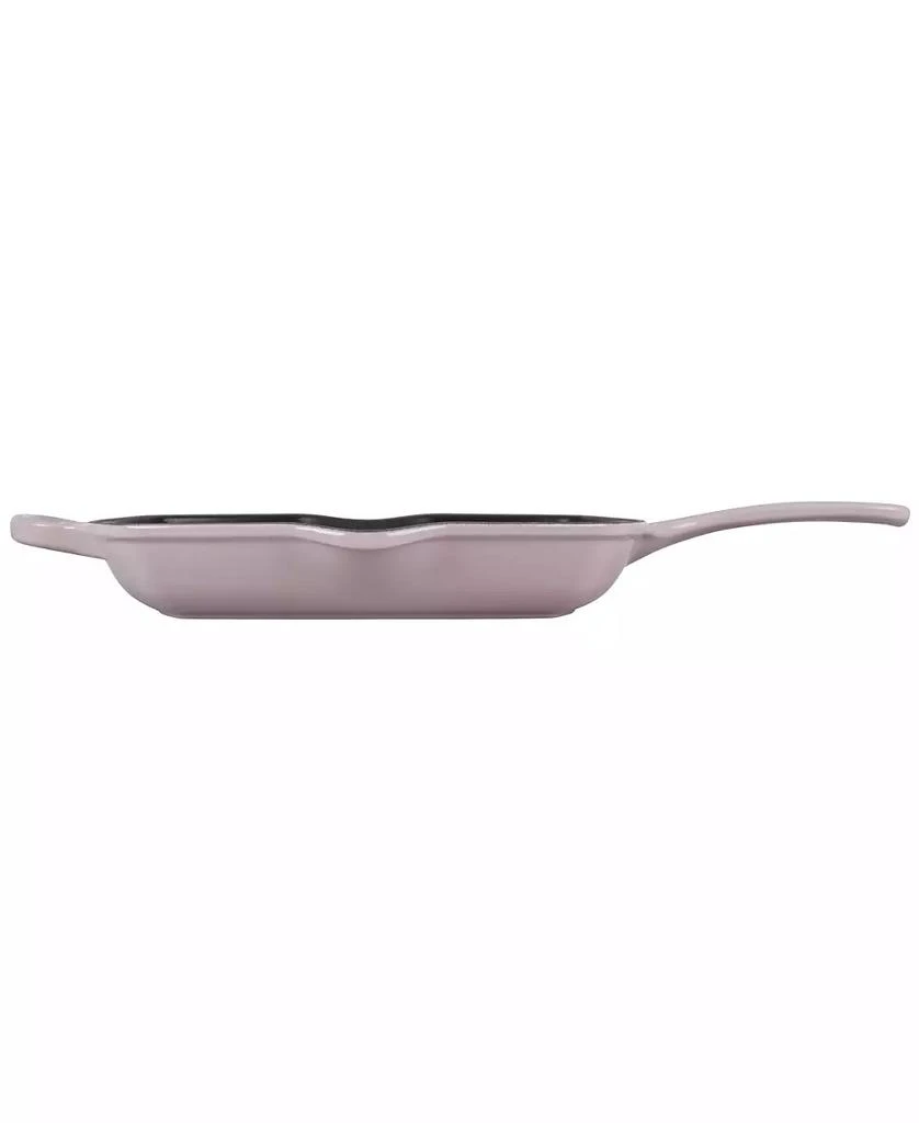 Le Creuset 10.25" Enameled Cast Iron Skillet Grill with Helper Handle 3