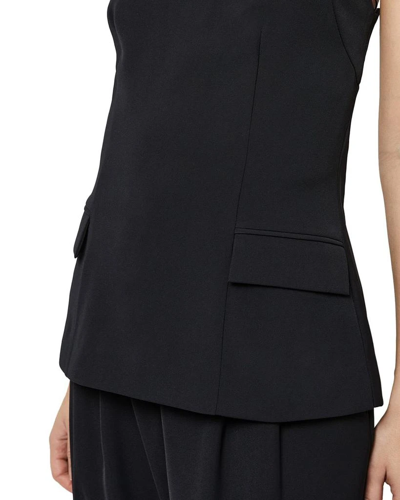 French Connection Harrie Suiting Halter Neck Top 4
