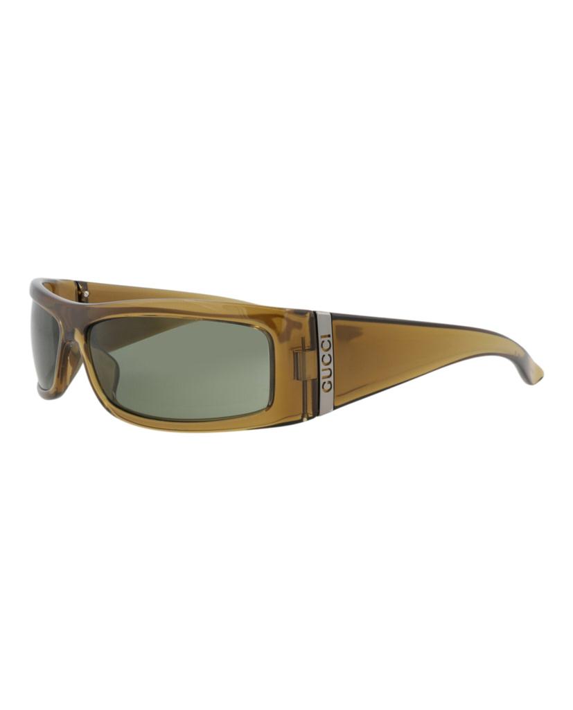 Gucci Shield-Frame Injection Sunglasses