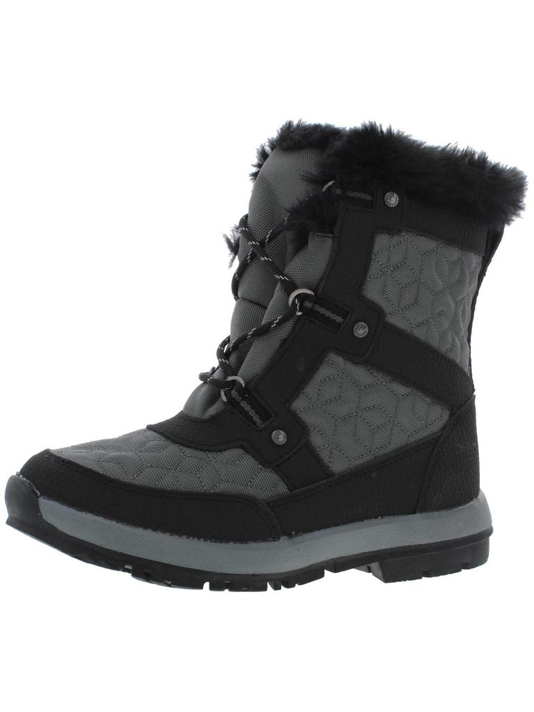 BEARPAW Marina Womens Leather Waterproof Winter Boots