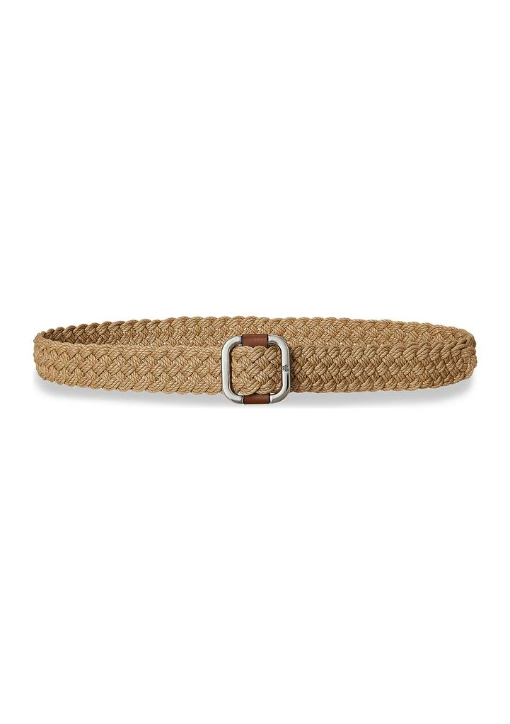 Ralph Lauren Rope Anchor Toggle Skinny Belt