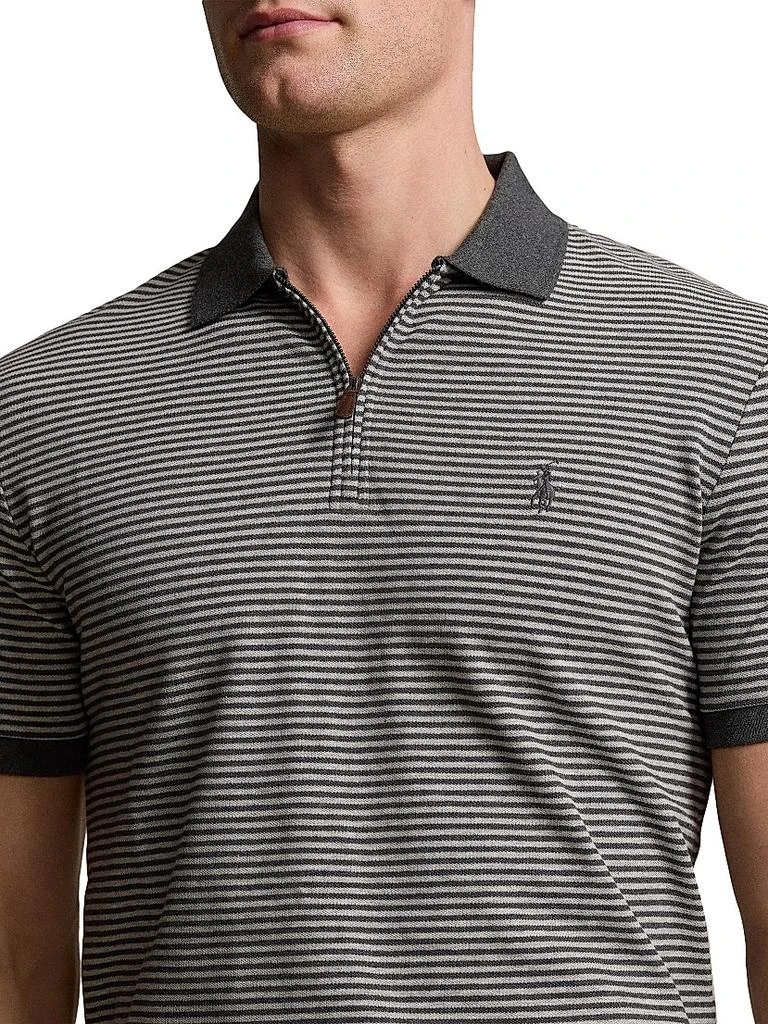 Ralph Lauren Striped Stretch Mesh Polo Shirt 5