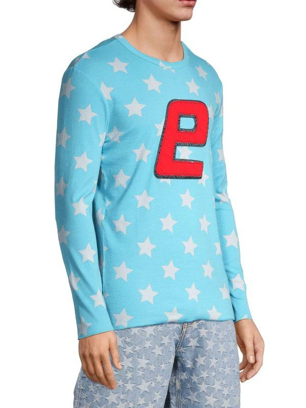 ERL Star Print Thermal Long-Sleeve Unisex T-Shirt 6