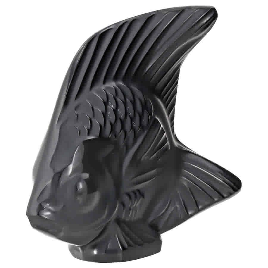 Lalique Black Crystal Fish 3000100