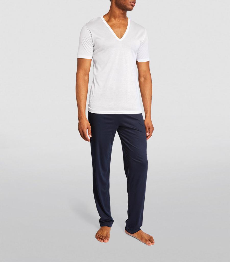 Zimmerli Cotton V-Neck T-Shirt