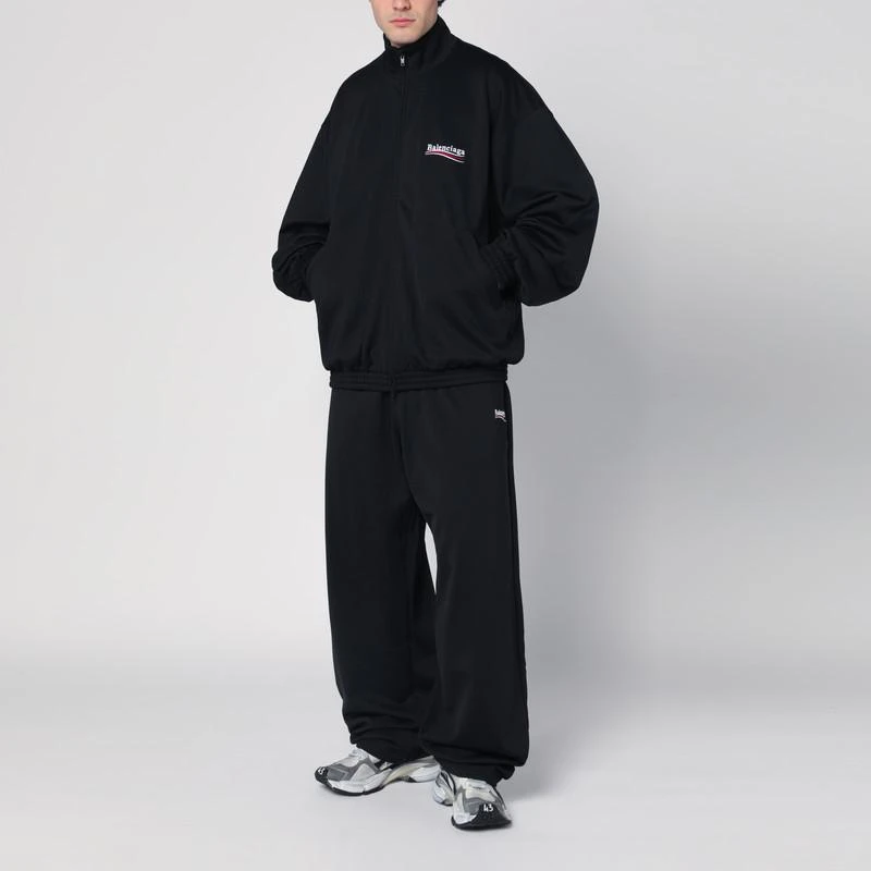 Balenciaga Black zip hoodie Political Campaign 2