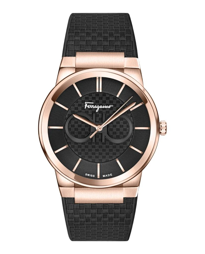 Salvatore Ferragamo Ferragamo Sapphire Silicone Watch from Maison Beyond