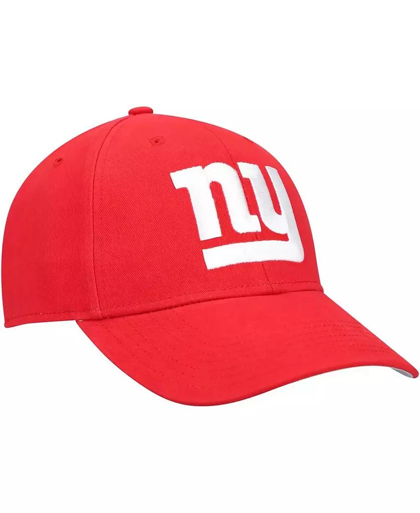 47 Brand Boys Red New York Giants Basic Secondary MVP Adjustable Hat 3