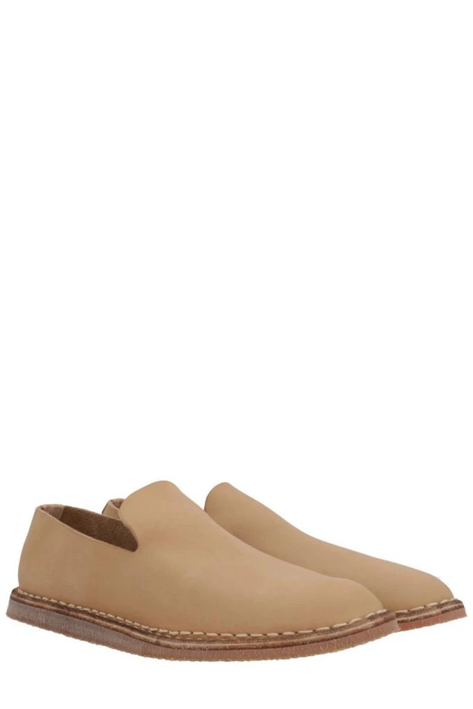 guidi Guidi Round Toe Slip-On Flats 2