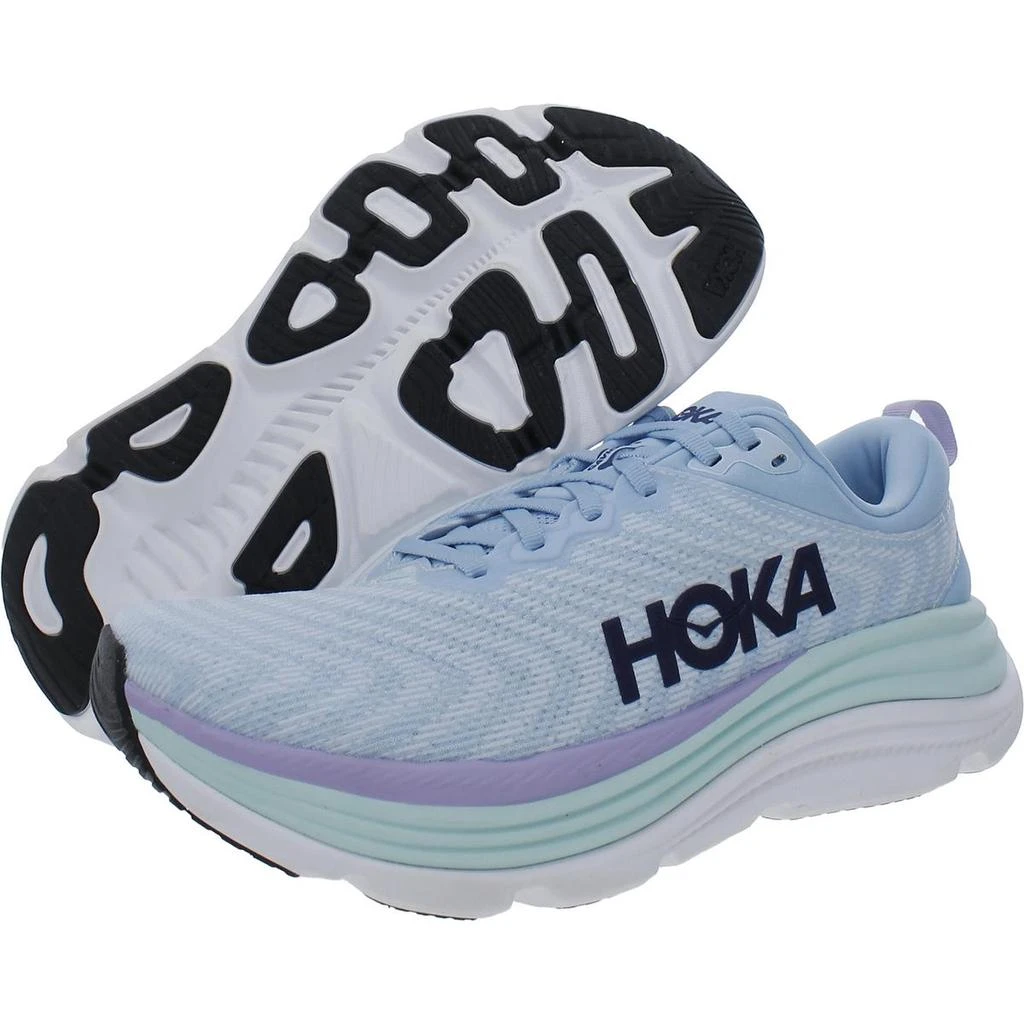 Hoka One One Gaviota 5 Womens Lace-Up Manmade Running & Training Shoes 3