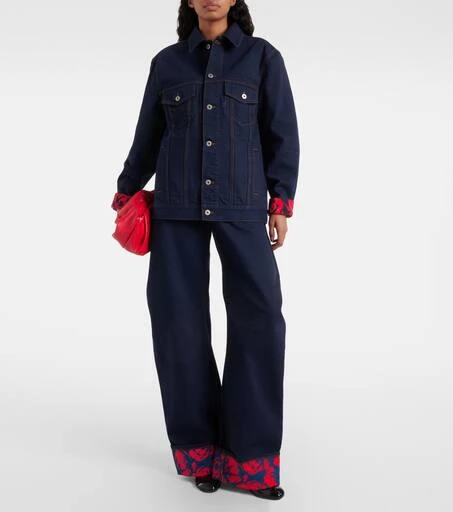 Burberry High-rise wide-leg jeans 2