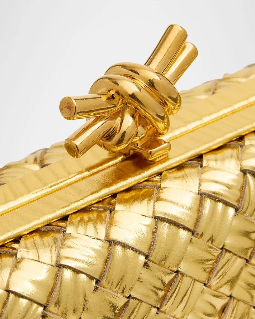 Bottega Veneta Embossed Laminated Leather Clutch Bag 5