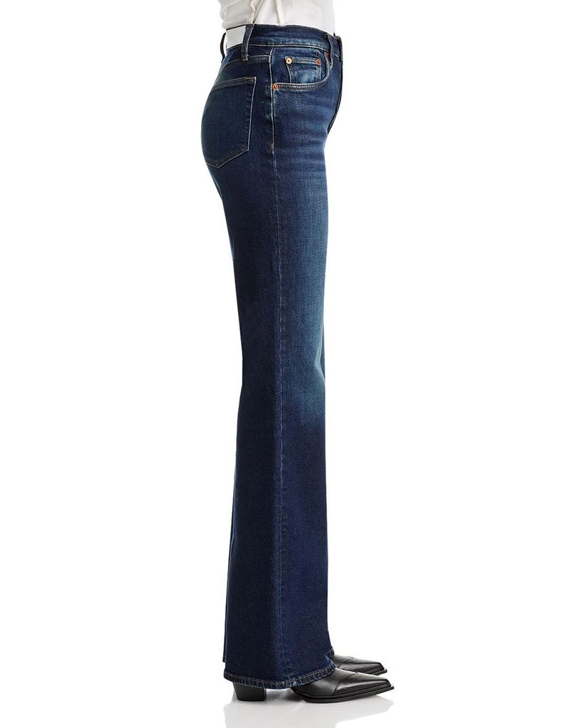 Re/Done 70s High Rise Bootcut Jeans in Barely Worn 4