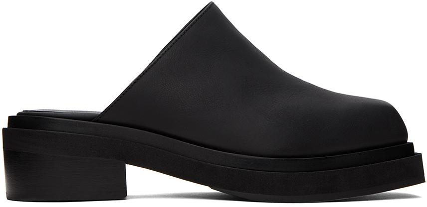 Eckhaus Latta Black Zoe Clogs
