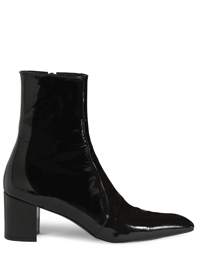 Yves Saint Laurent Xiv 70 Zipped Shiny Boots 1