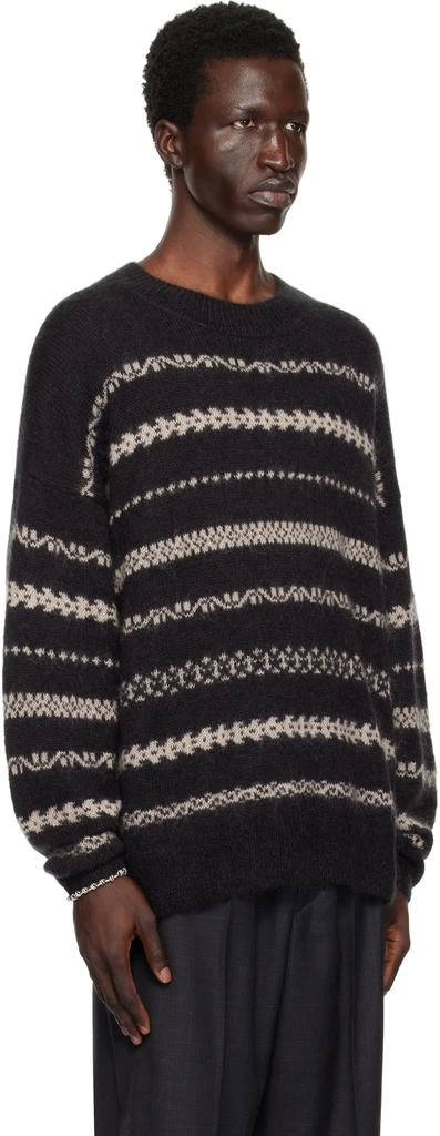 Isabel Marant Black & Beige Amory Sweater 2