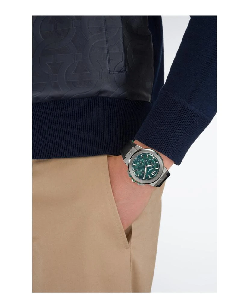 Salvatore Ferragamo F-80 Titanium Tech Silicone Watch 5