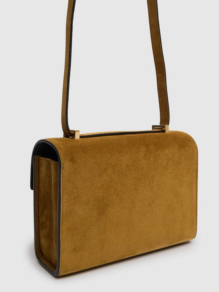SAVETTE The Symmetry 19 Suede Shoulder Bag 4