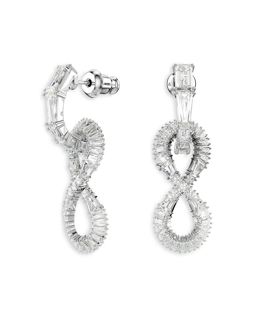 Swarovski Hyperbola Infinity Drop Earrings 1